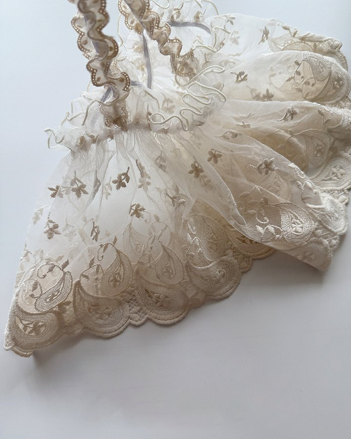 Lace Strap Bustier