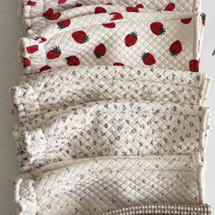 Quilting Trouser Grey Flower