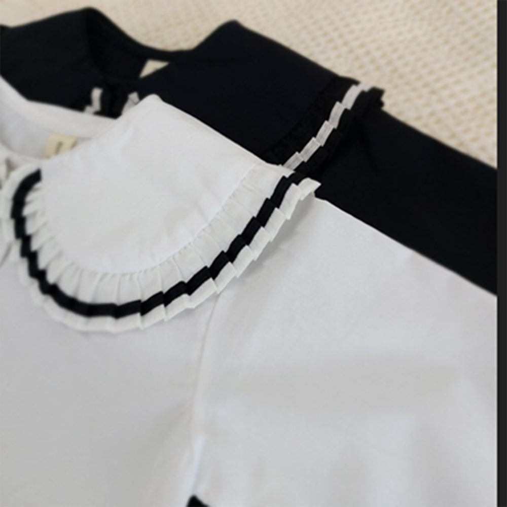 Wrinkle Tape Blouse
