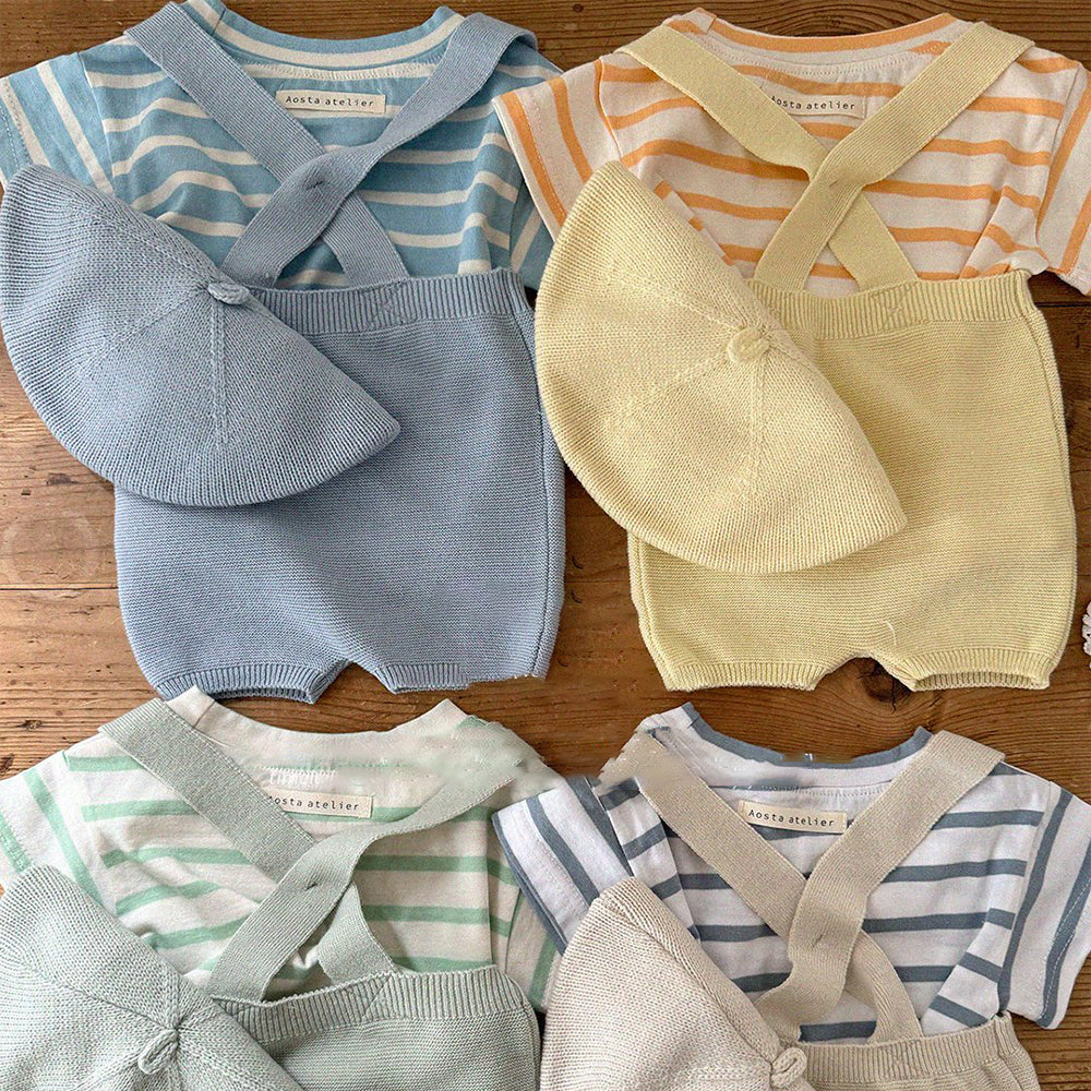 Knit Overalls