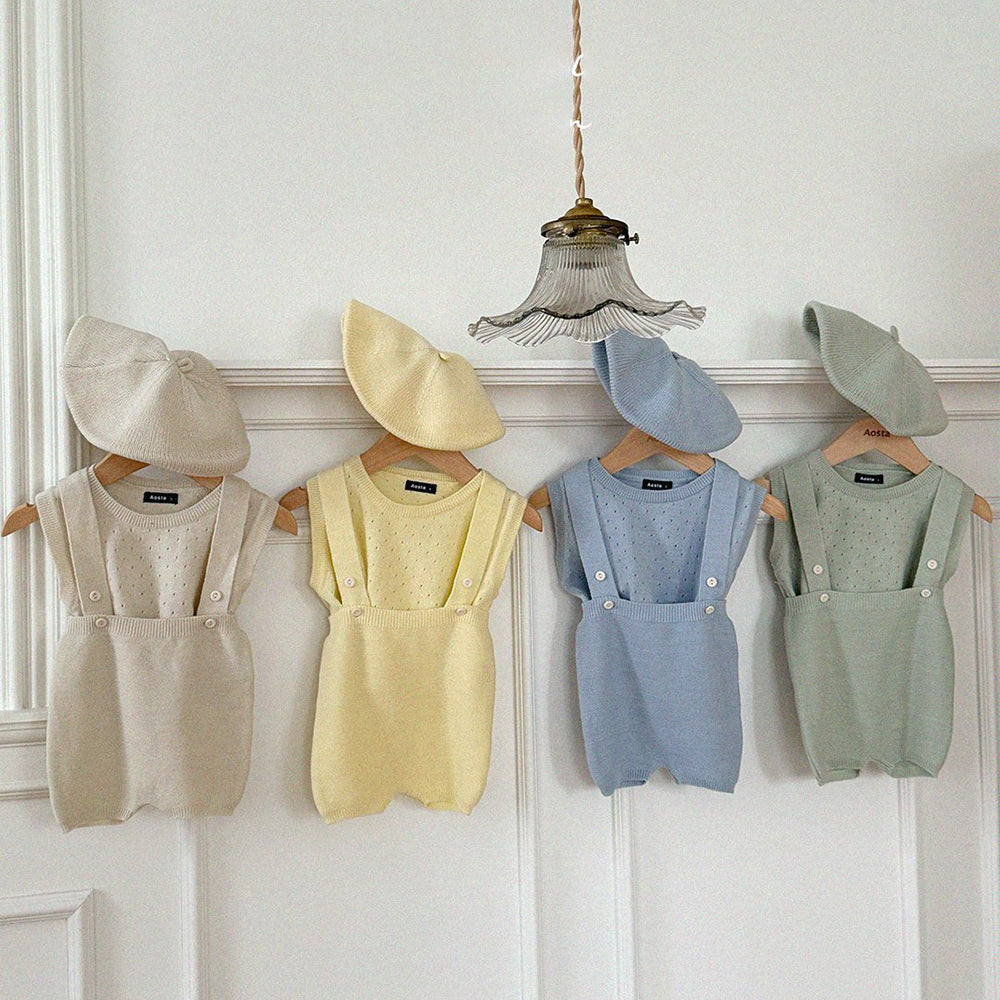 Knit Overalls