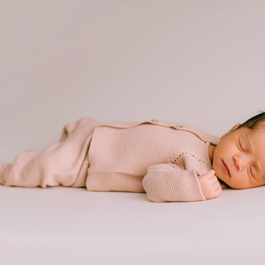 New Born Set Links Pink EU
