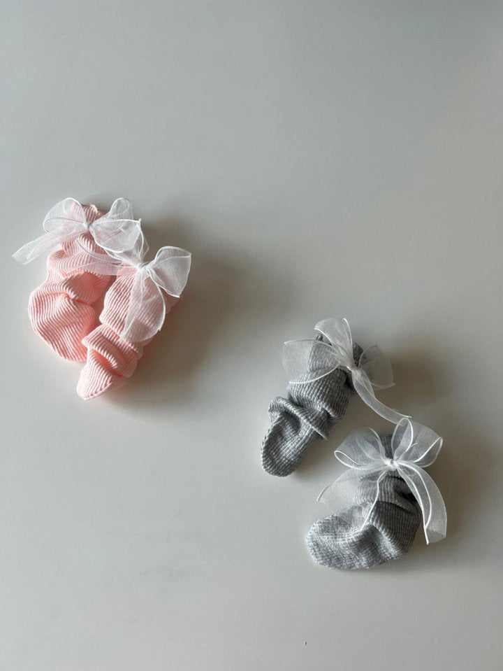 Sha Ribbon Knee Socks
