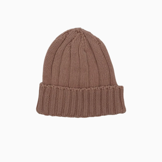 Ribbed Pink Hat