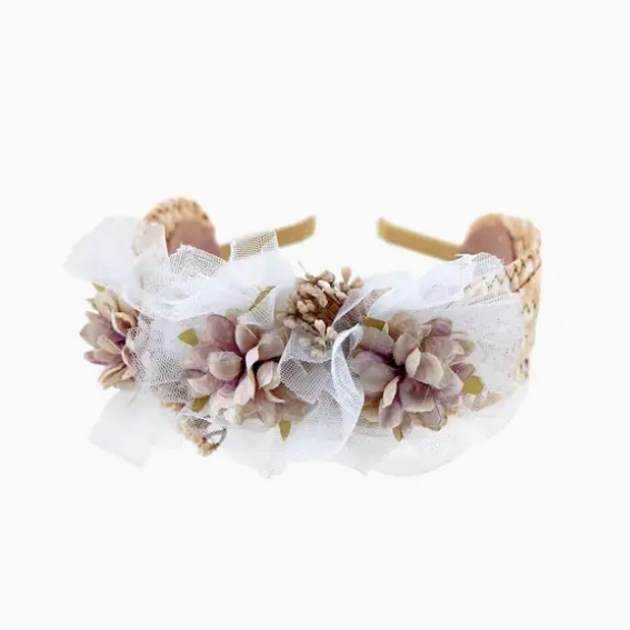 Rafia Lyra Girls' Headband