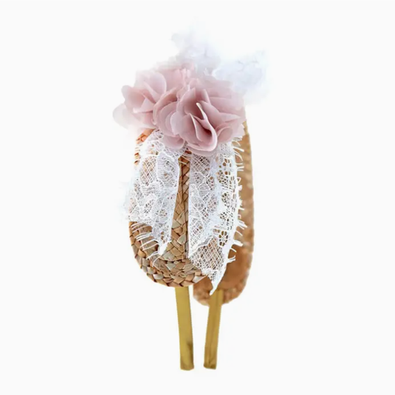 Nenufar Pink Girl's Headband