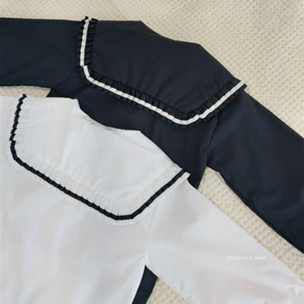 Wrinkle Tape Blouse