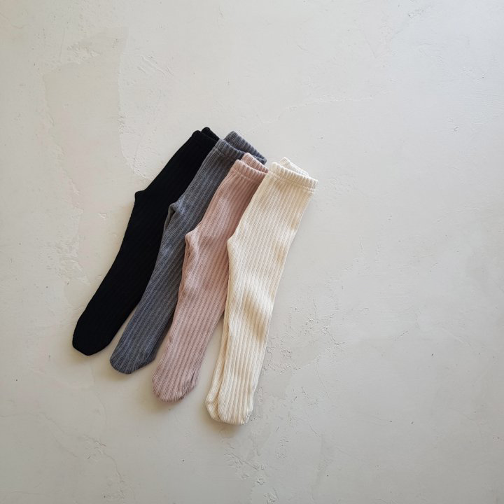 Ribbed Foot Leggings