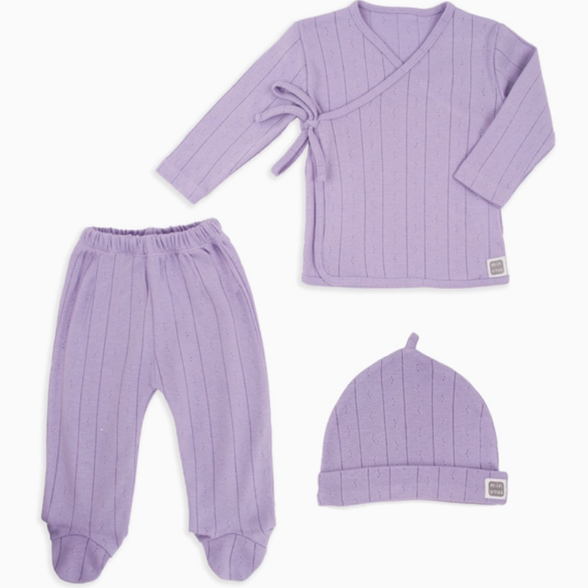 New Born Purple Set Of 3 EU