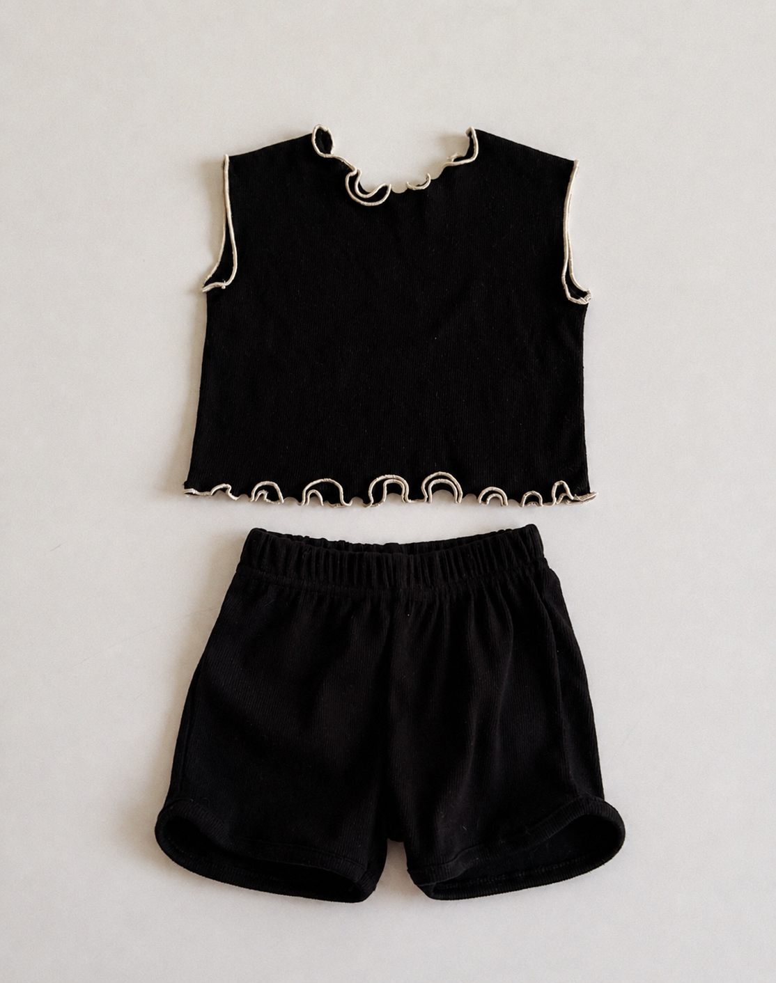 Rib Love Summer Set Short