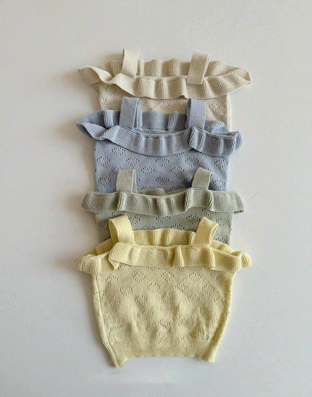 Knit Collar T-Shirt