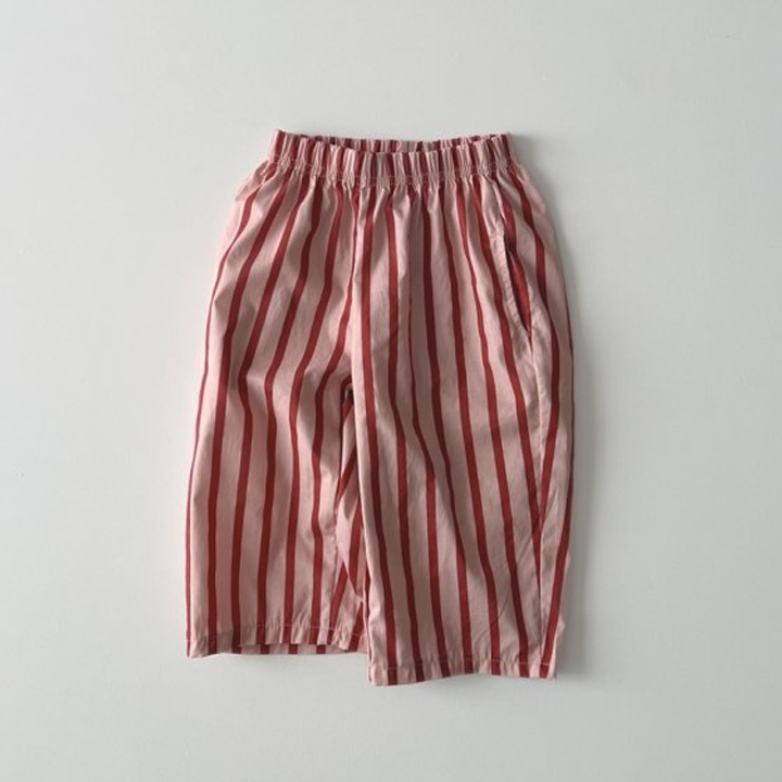 Pine Trouser Stripe Red