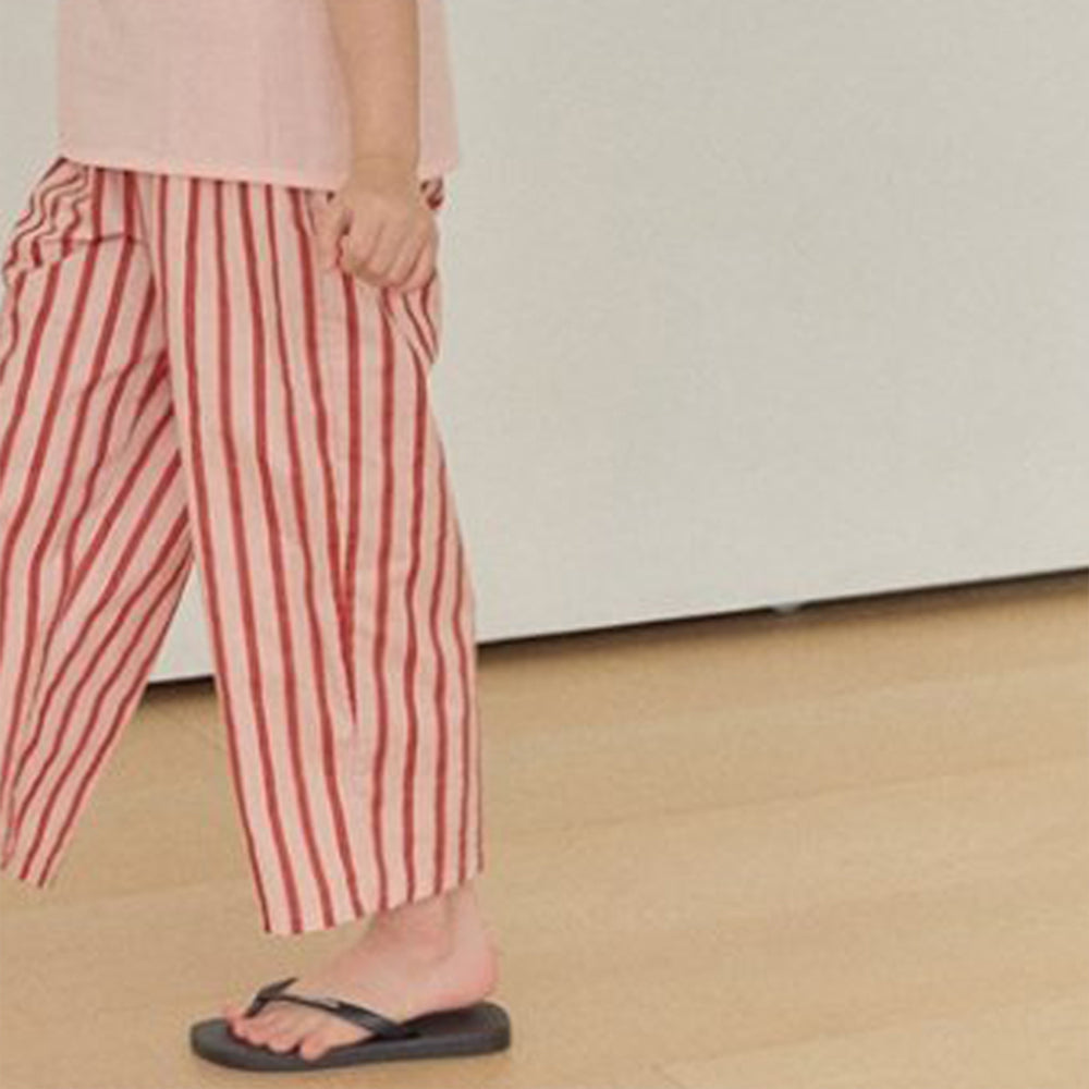 Pine Trouser Stripe Red