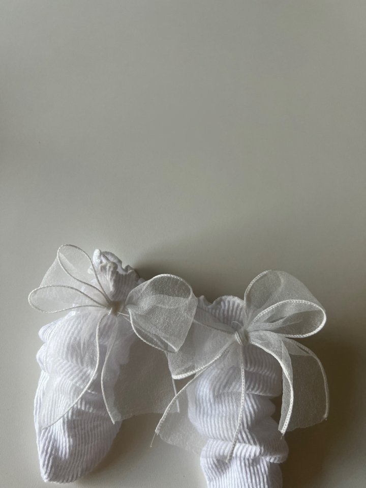 Sha Ribbon Knee Socks