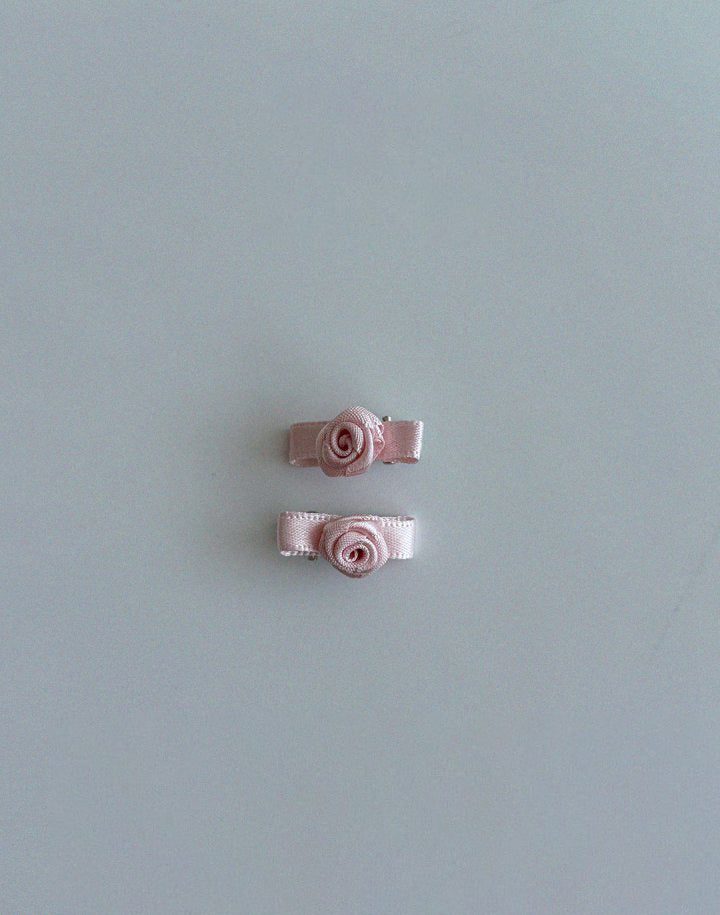 Mini Rose Pin Blue