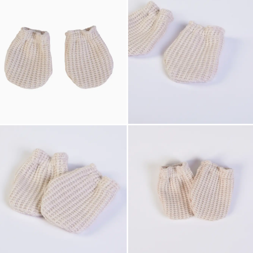 Newborn Knitted Gloves