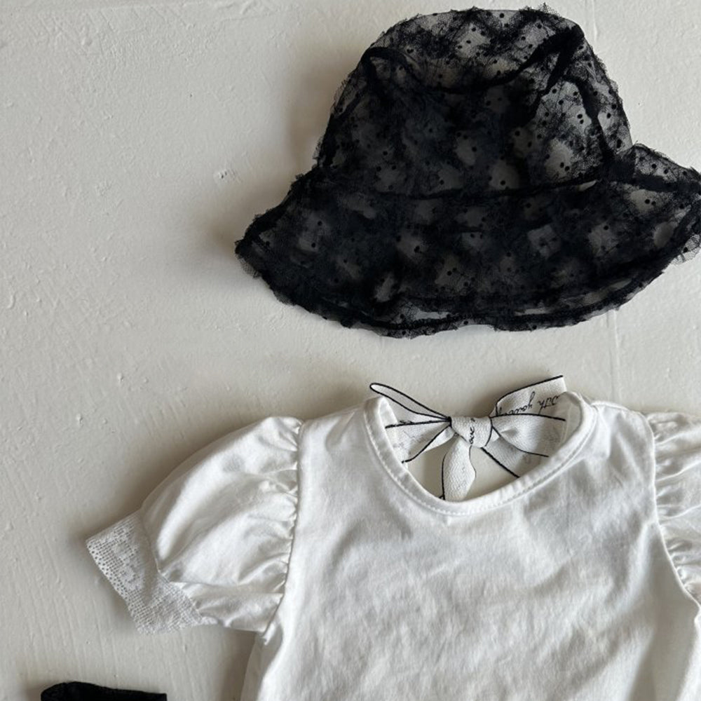 Dot Mesh Hat