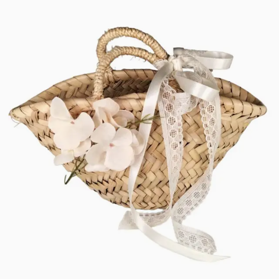 Mini Nayla Ivory Basket