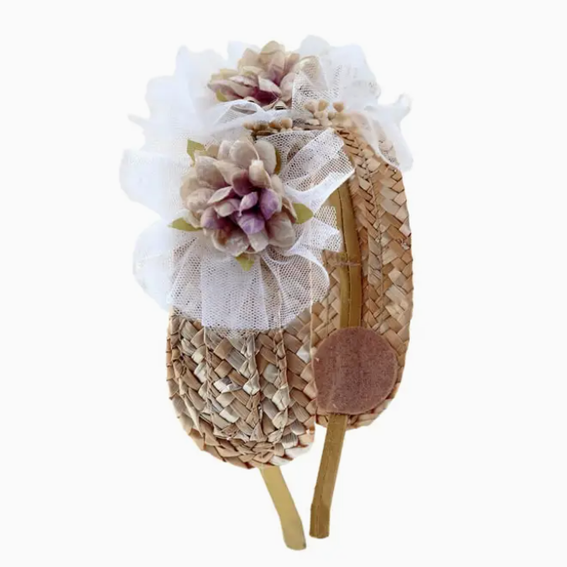 Rafia Lyra Girls' Headband