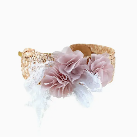Nenufar Pink Girl's Headband