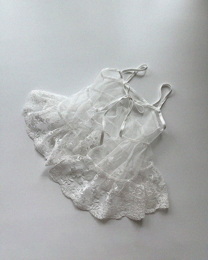 Lace Open One-piece